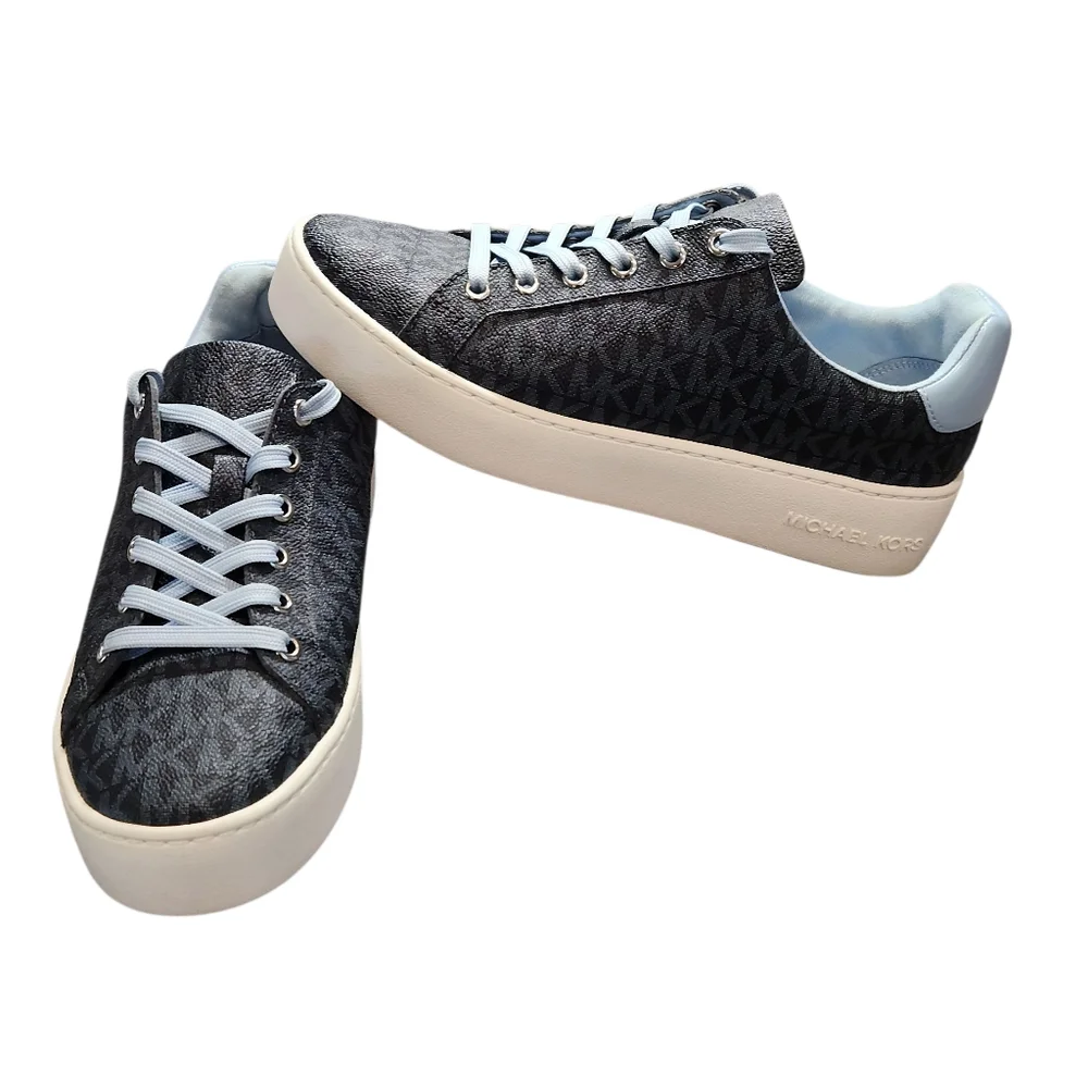 Women's Michael Kors Poppy‎ Lace Up Light Sky